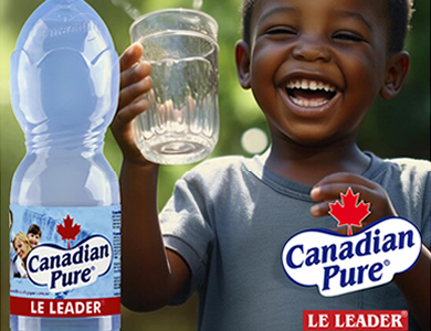 Eau pure et légère